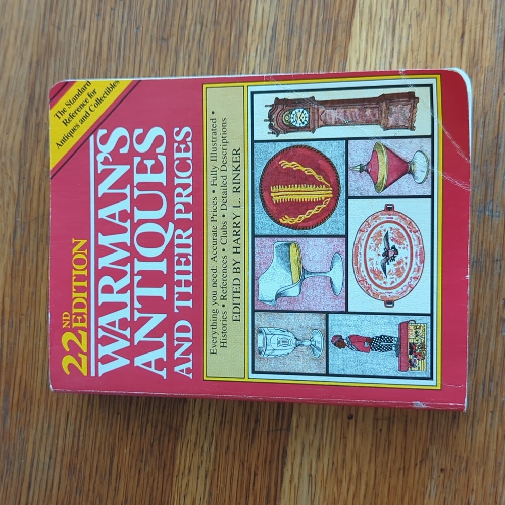 Warman's 22nd edition Antiques and their Prices book
